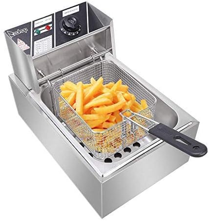 Deep Fryer, Chip Electric Pan, Deep Fat Fryer 6L, Fat Fryer
